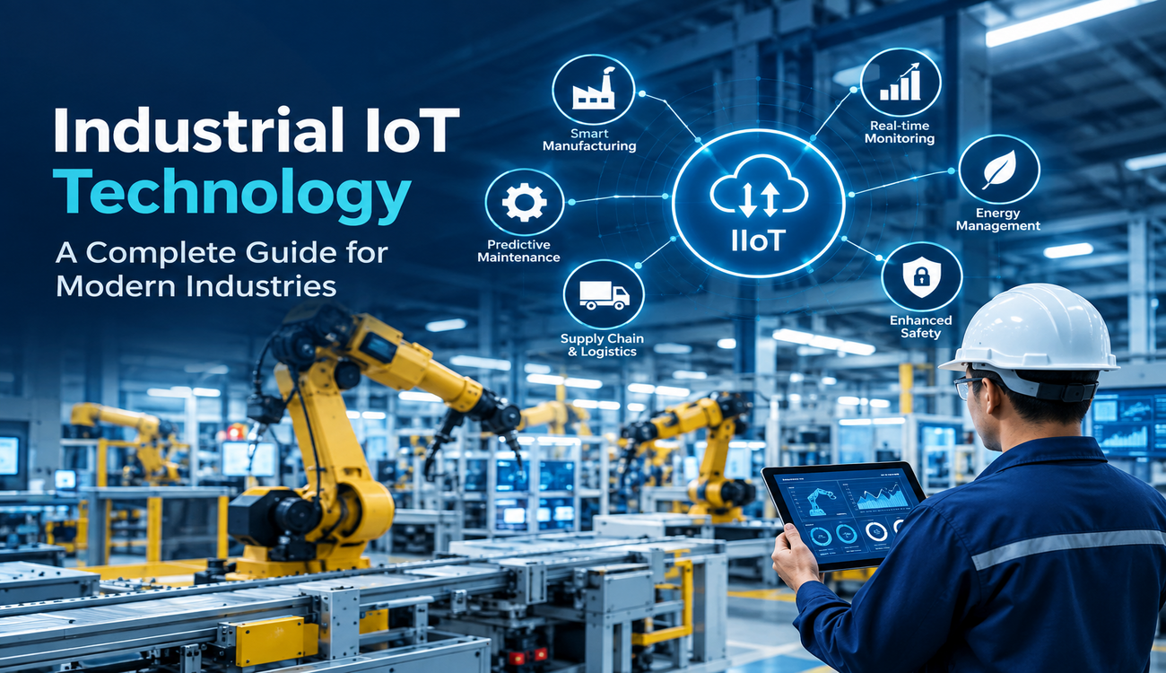 Industrial IoT Technology : A Complete Guide for Modern Industries
